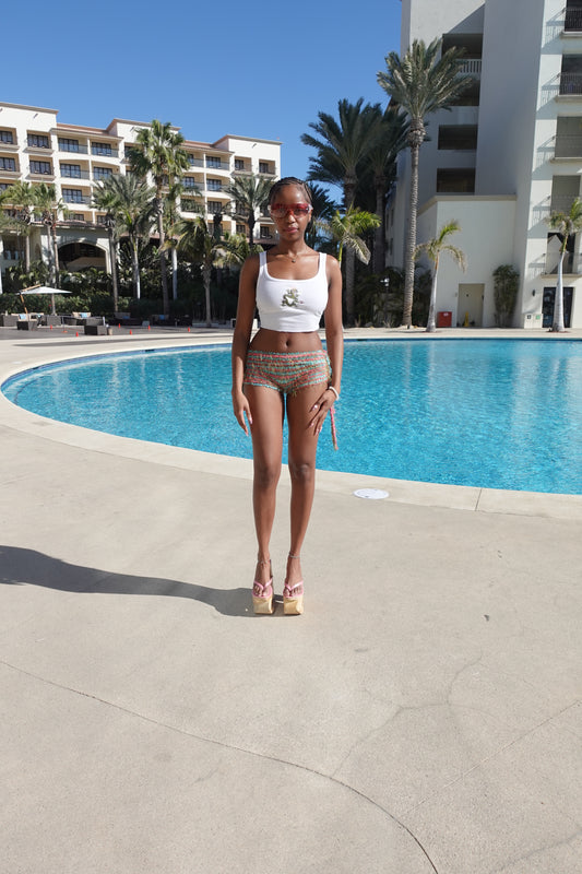Watermelon Sugar Mini Shorts