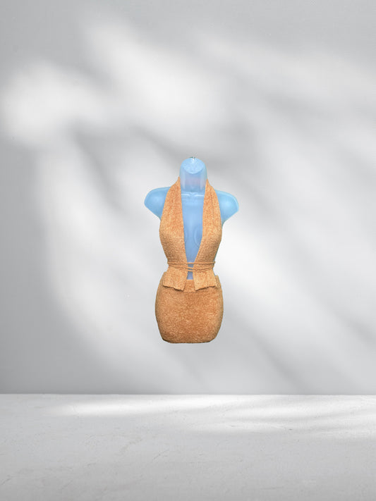 Warm & Cozy Tie Front Top