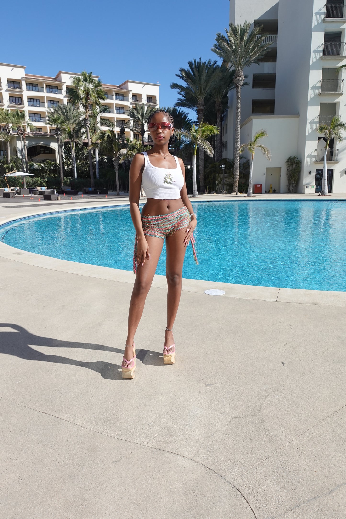 Watermelon Sugar Mini Shorts